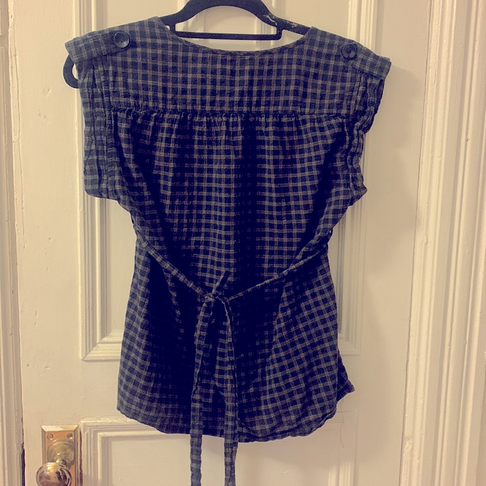 Checked pattern top - Picture 2 of 3